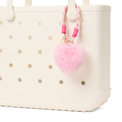 Bogg'd & Charmed - Pink Heart Pouf